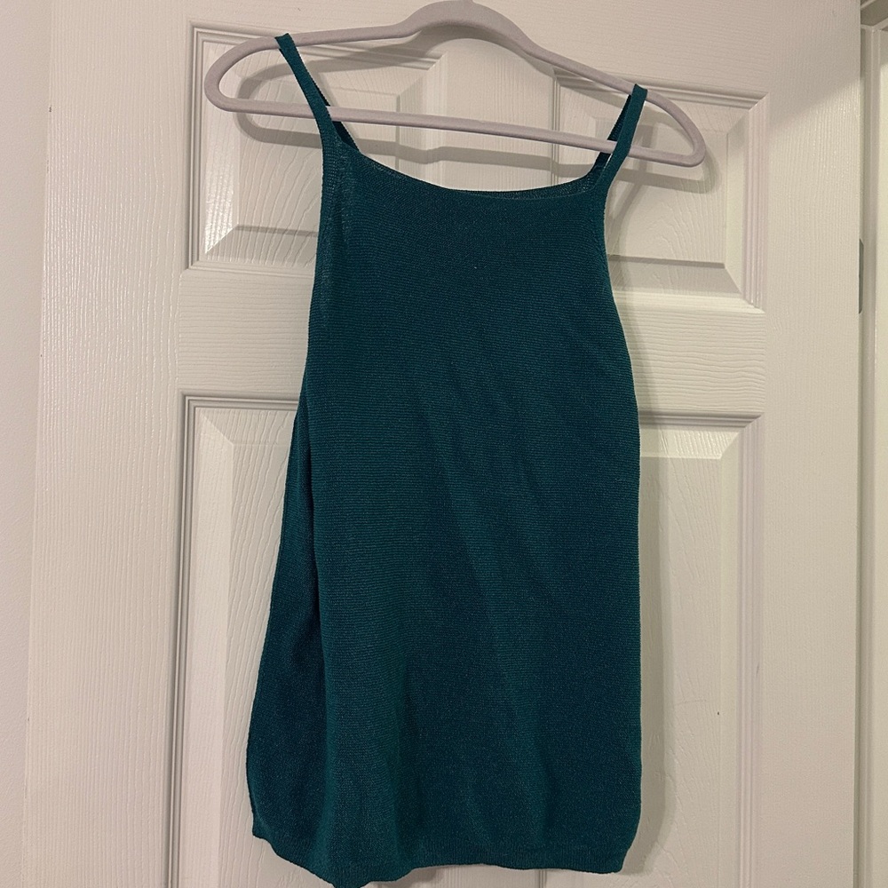 Blue/green Women's Light Summer Tank Top